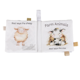 Farm Animals Crinkle Cloth Book for Toddlers