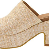 Corky's Raffia Totally Buggin Heel Sandals