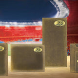 Alabama Crimson Tide Vintage Tan Leather Magnetic Front Pocket Wallet