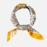 Geometric Pattern Bandana Scarf – Golden Safari