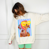 Dapper Doxie Sweatshirt: 2X/3X