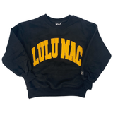 LuluMac Black/Yellow-Stitch