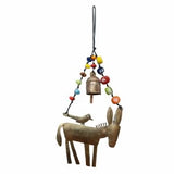 A Donkey's Ride Beaded Bell Hanging Décor