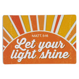 Magnet Sun Let Your Light Shine Matt. 5:16