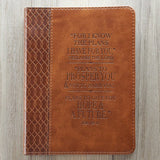 Journal Handy Brown Hope & a Future Jer. 29:11