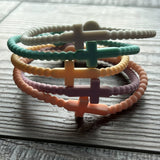 Silicone Cross Bracelet