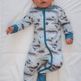 Newborn  Duck Hunt Zip Up