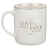Mug Set 2pc Mr. & Mrs. 1 Cor. 13:4