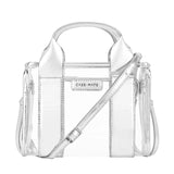 Case-Mate Clear Stadium Bag- Silver