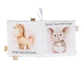 Farm Animals Crinkle Cloth Book for Toddlers