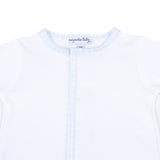 New Beginnings Blue Footie: Blue / NB