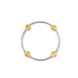 8mm Citrine Blessing Bracelet: S
