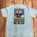 Aubie Watercolor: True Navy / Medium