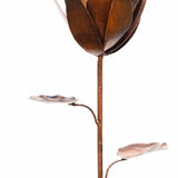 Handmade Copper Lotus Bell Wind Chime – Bali Lotus, Indian Glass Beads & Authentic NANA Bell