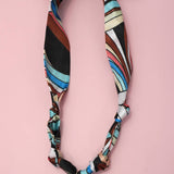 HANDMADE SCARF CHARM NECKLACE | 80N91790: A