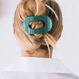 Round Flat Hair Clip | Medium | Mistletoe