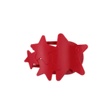Flat Hair Clip | Medium | Red Shooting Star