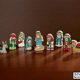 Children’s Colorful 10-Piece Nativity Set