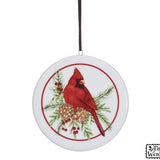 Christmas Cardinal Ornament – “Cardinals Appear When Angels Are Near”