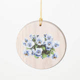 Flower Chime - Purple Pansy