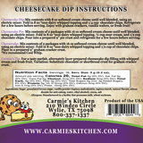 Chocolate Chip Cookiedough Cheesecake Dip