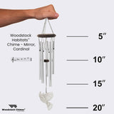 Woodstock Habitats™ Chime - Mirror, Cardinal
