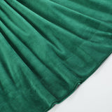 Green Velvet Nativity Smocked Dress