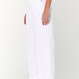 WV99651WHT High Rise Wide Leg with Self High Cuffed Hem: 9