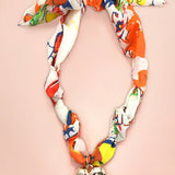 HANDMADE SCARF CHARM NECKLACE | 80N91790: G