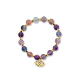 I Am Protected - Fluorite Wrist Mala: L