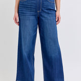 Plus High Rise Pull-On Wide Leg