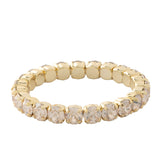 Crystal Champagne Sienna Stretch Bracelet