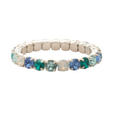 Electric Blue Sienna Stretch Bracelet PD