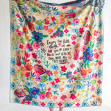 Double-Sided Cozy Throw Blanket