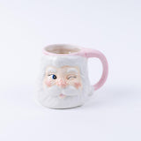 Sweet Grace Santa Mug Candle – Pink Handle Edition