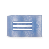 Blue Lagoon Large Flat Rectangle Hair Clip