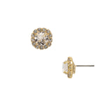 Crystal Haute Halo Stud Earring
