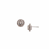 Crystal Haute Halo Stud Earring PD