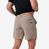 Everyday Shorts- Cobblestone Khaki  7in.