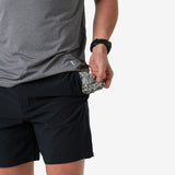 Everyday Shorts- Matte Black  7in.