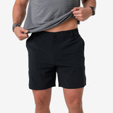 Everyday Shorts- Matte Black  7in.