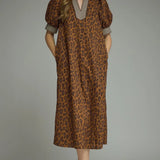 Wildly Refined Leopard Maxi Dress