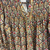 Floral Medallion Print Top