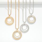 Snake Metal Chain Featuring Circle Hoop
