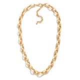 Matte Metal Necklace