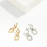 Rectangle Drop Earring