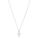 Rhinestone Cross Pendant Necklace