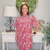 Amelia Tiger Tail Dress