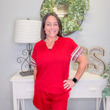 Crimson Sparkle Set – Mary Square