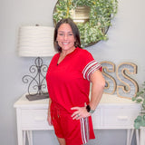 Crimson Sparkle Set – Mary Square